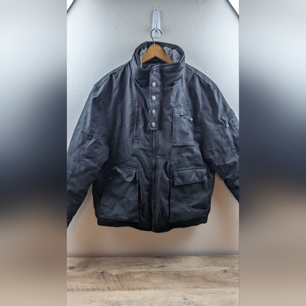 Winter jacket Awakndland black large very heavy duty